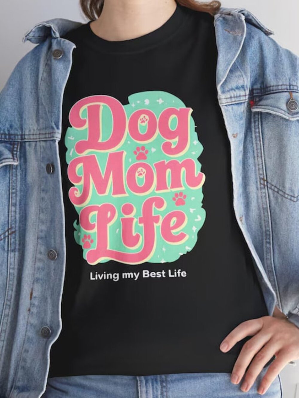 Funny Dog Mom Life Shirt, Cute Dog Mom Tee, Dog Lover Shirt